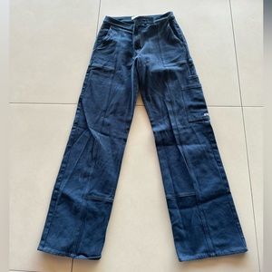 blue cargo pants